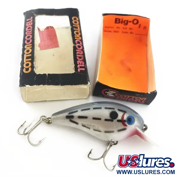  Cotton Cordell Big O, Blue eyes Bar Fish, 14 g wobler #23776
