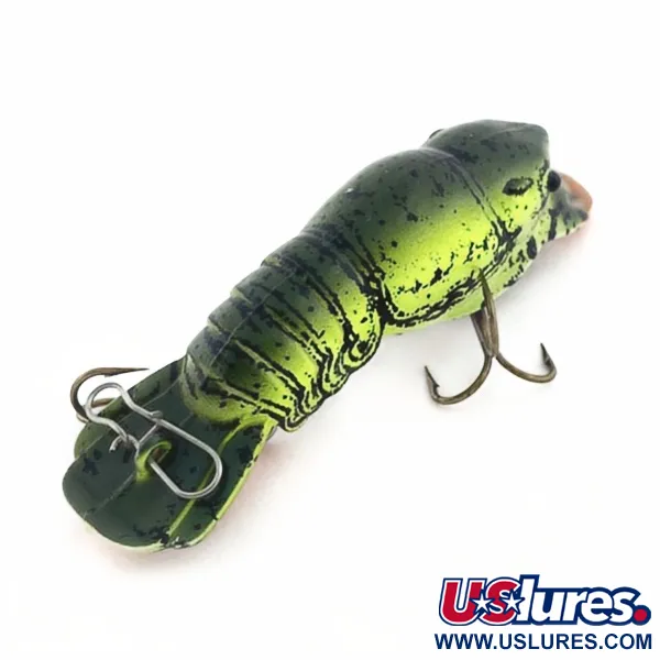  Mann's Hackleback Green Crawdad , Green Crawdad , 7 g wobler #23784