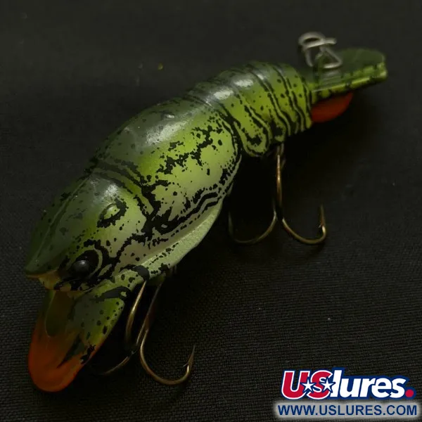  Mann's Hackleback Green Crawdad , Green Crawdad , 7 g wobler #23784
