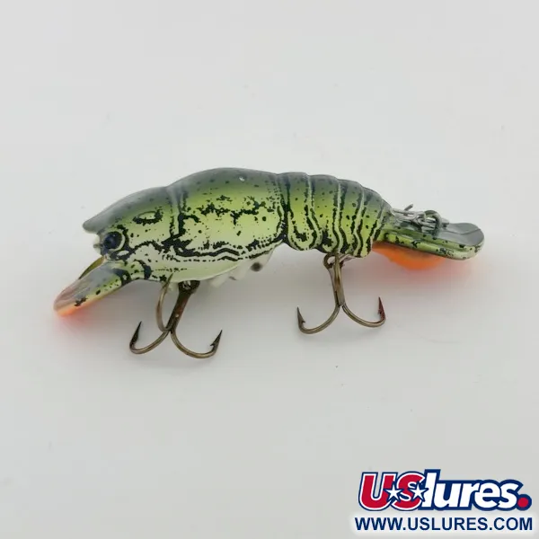 Mann's Hackleback Green Crawdad , Green Crawdad , 7 g wobler #23784