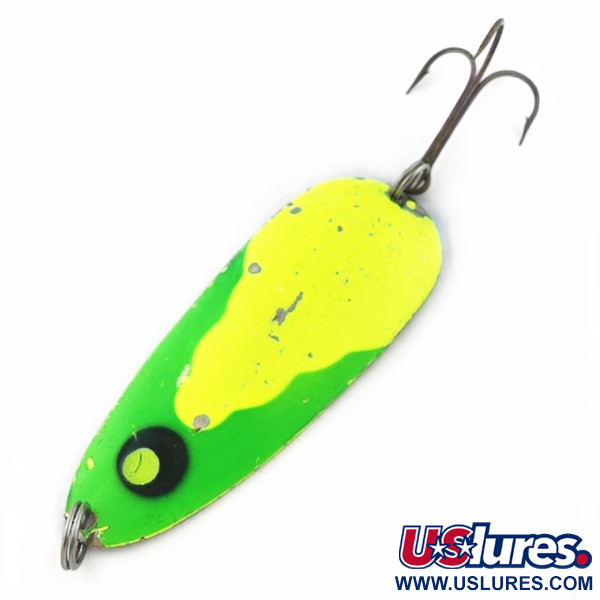 Lindy / Little Joe Lindy Gator, nikiel/żółtozielony, 45 g błystka wahadłowa #23798