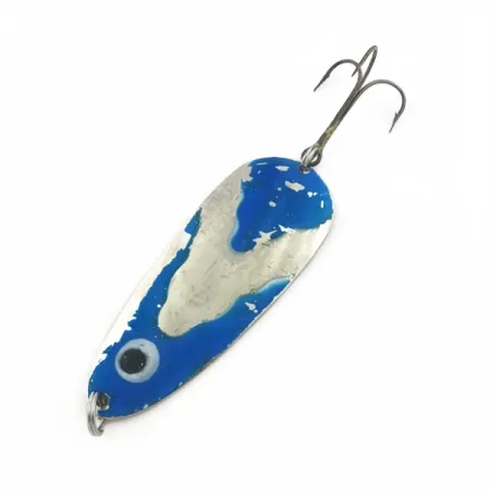 Lindy / Little Joe Lindy Gator, nickel/blue, 45 g błystka wahadłowa #23799