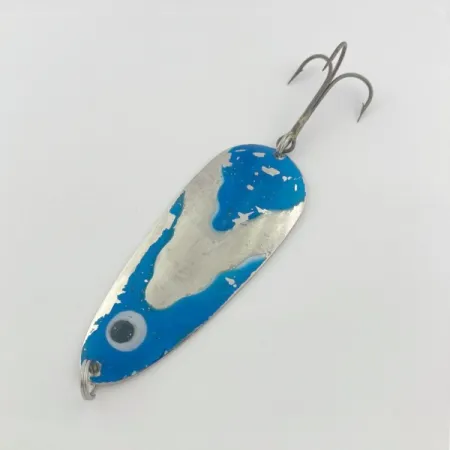 Lindy / Little Joe Lindy Gator, nickel/blue, 45 g błystka wahadłowa #23799