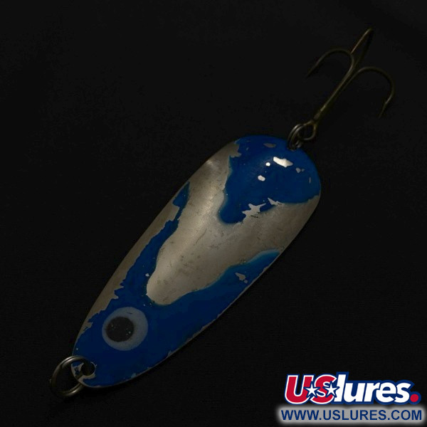 Lindy / Little Joe Lindy Gator, nickel/blue, 45 g błystka wahadłowa #23799