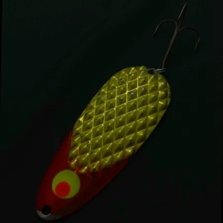 Lindy / Little Joe Lindy Gator, czerwony/biały/nikiel, 55 g błystka wahadłowa #23800