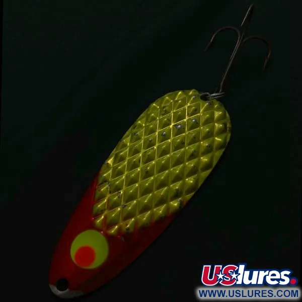 Lindy / Little Joe Lindy Gator, czerwony/biały/nikiel, 55 g błystka wahadłowa #23800