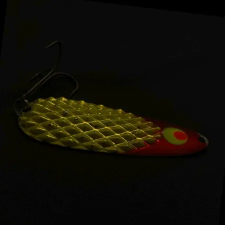 Lindy / Little Joe Lindy Gator, czerwony/biały/nikiel, 55 g błystka wahadłowa #23800