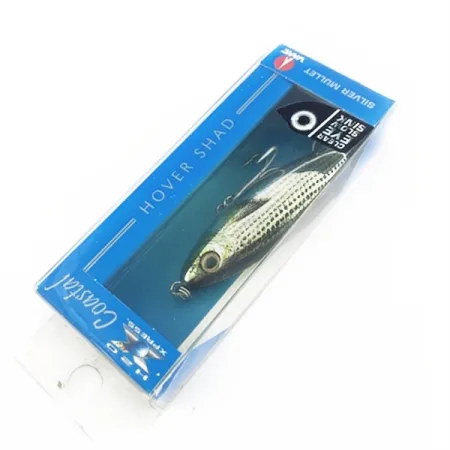 H2O Xpress Coastal Series Hover Shad Saltwater Lures, Silver mullet, 12 g wobler #23801