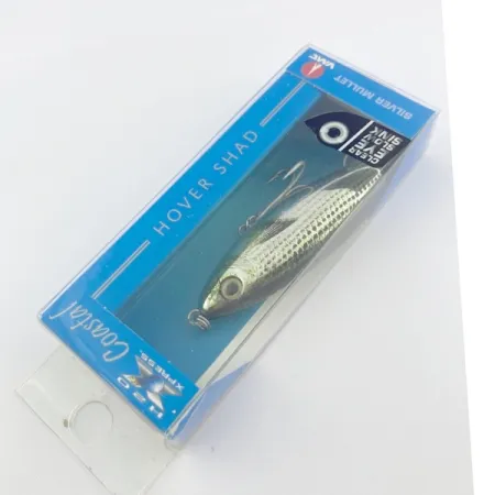 H2O Xpress Coastal Series Hover Shad Saltwater Lures, Silver mullet, 12 g wobler #23801