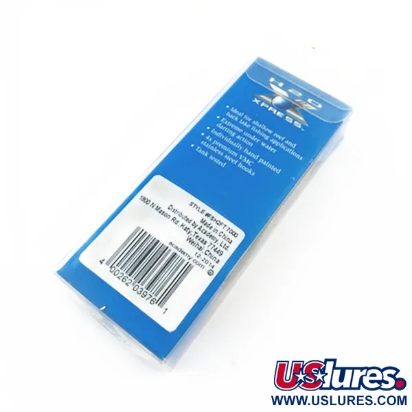  H2O Xpress Coastal Series Hover Shad Saltwater Lures, Silver mullet, 12 g wobler #23801