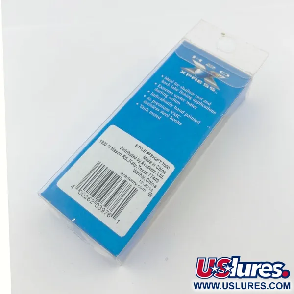  H2O Xpress Coastal Series Hover Shad Saltwater Lures, Silver mullet, 12 g wobler #23801