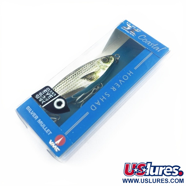  H2O Xpress Coastal Series Hover Shad Saltwater Lures, Silver mullet, 12 g wobler #23801