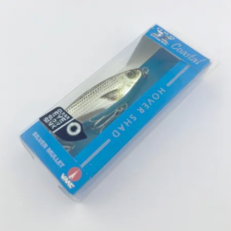 H2O Xpress Coastal Series Hover Shad Saltwater Lures, Silver mullet, 12 g wobler #23801