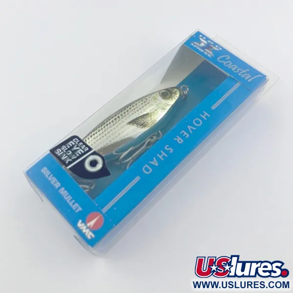  H2O Xpress Coastal Series Hover Shad Saltwater Lures, Silver mullet, 12 g wobler #23801