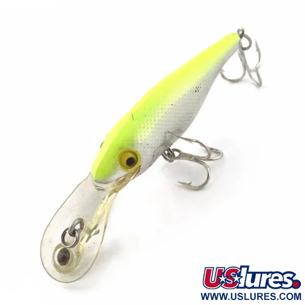  Rebel Double Deep Shad, Chartreuse, 5 g wobler #23810