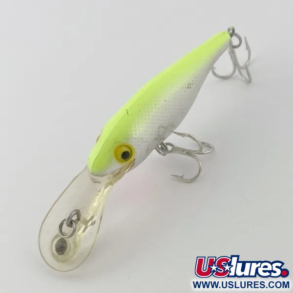  Rebel Double Deep Shad, Chartreuse, 5 g wobler #23810