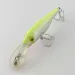  Rebel Double Deep Shad, Chartreuse, 5 g wobler #23810