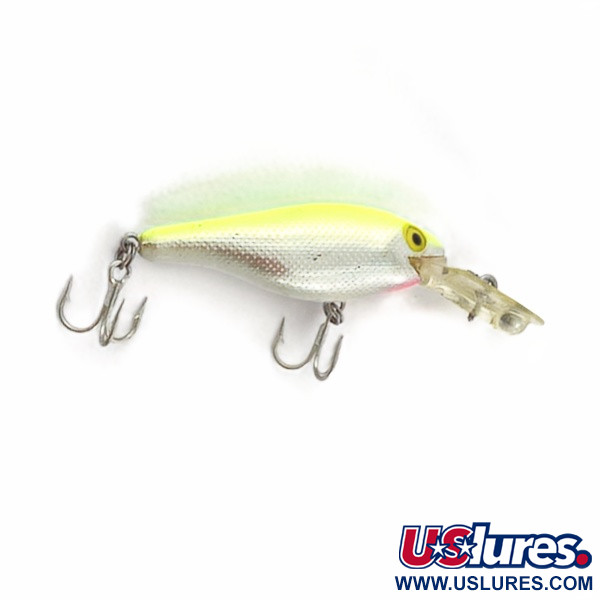  Rebel Double Deep Shad, Chartreuse, 5 g wobler #23810