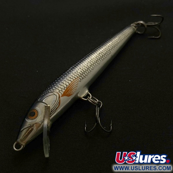  Rapala Original Floater F9, S (Silver), 4 g wobler #23817