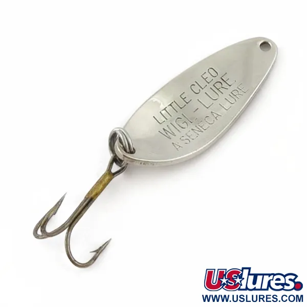  Seneca Little Cleo, nikiel/pomarańczowy/biały, 7 g błystka wahadłowa #23829