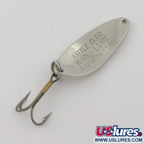  Seneca Little Cleo, nikiel/pomarańczowy/biały, 7 g błystka wahadłowa #23829