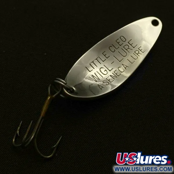  Seneca Little Cleo, nikiel/pomarańczowy/biały, 7 g błystka wahadłowa #23829