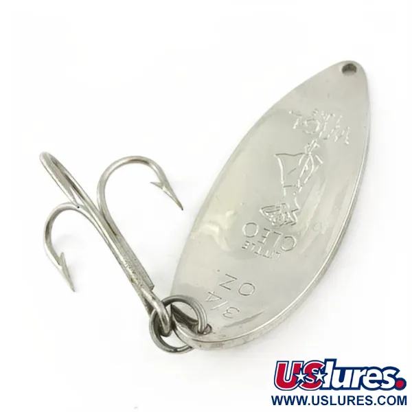 Seneca Little Cleo (Hula Girl), nikiel/zielony, 21 g błystka wahadłowa #23830