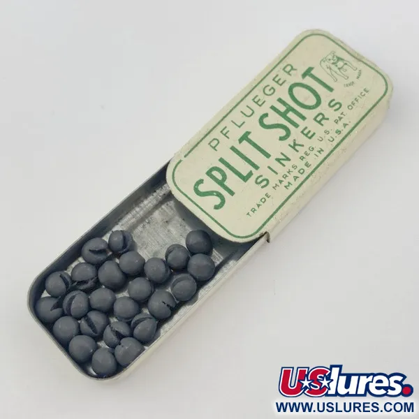  Pflueger Split Shot Sinkers , ,  g  #23834