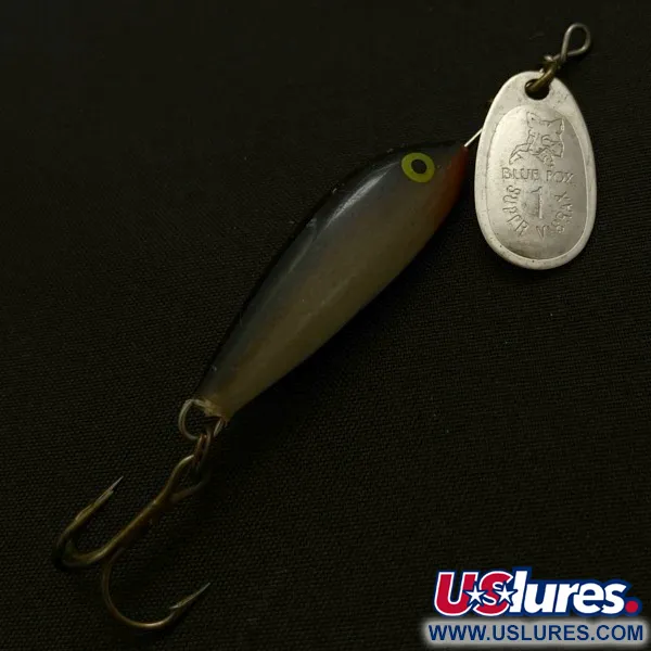  Blue Fox Super Vibrax Minnow Spin 1, Silver, 4 g wobler #23849