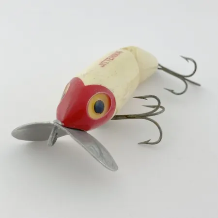Fred Arbogast Jitterbug Jointed, red head, 14 g wobler #23869
