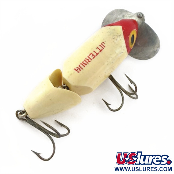  Fred Arbogast Jitterbug Jointed, red head, 14 g wobler #23869