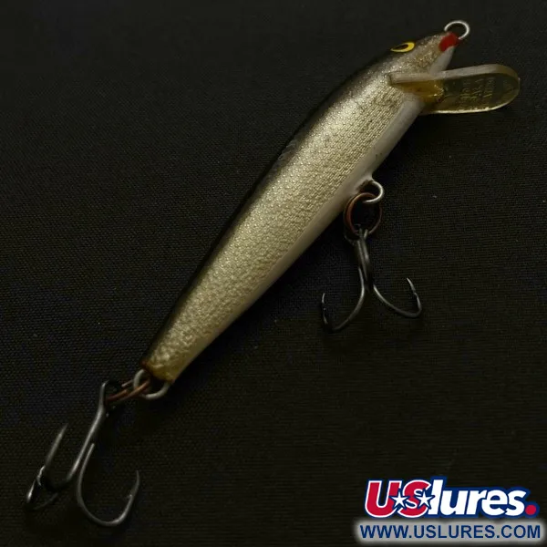  Rapala Original Floater F7 (Finland), S (Silver), 4 g wobler #23876