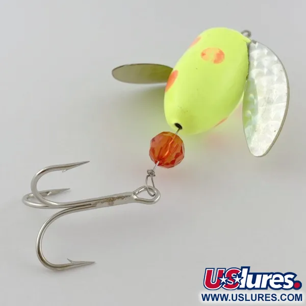 Yakima Bait Worden's Spin-n-Glo, pomarańczowy/żółty, 8 g błystka obrotowa #23888