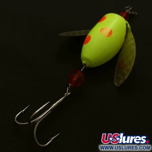 Yakima Bait Worden's Spin-n-Glo, pomarańczowy/żółty, 8 g błystka obrotowa #23888