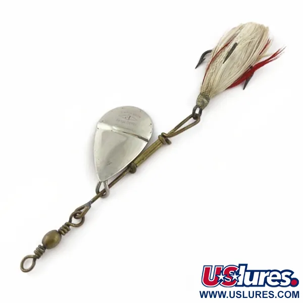  Pflueger Diamond P Spinner, nikiel/złoto, 7 g błystka obrotowa #23895