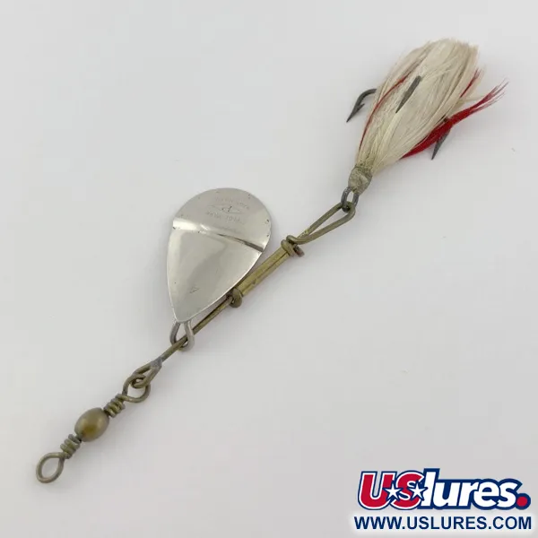  Pflueger Diamond P Spinner, nikiel/złoto, 7 g błystka obrotowa #23895