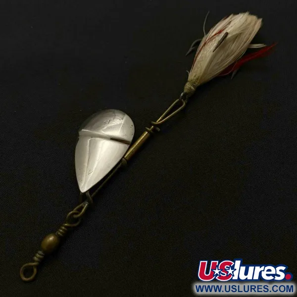  Pflueger Diamond P Spinner, nikiel/złoto, 7 g błystka obrotowa #23895