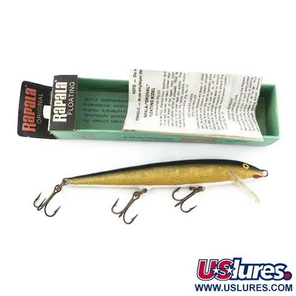  Rapala Original Floater F11 (Finland), G (Gold), 6 g wobler #23899
