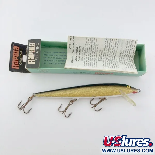  Rapala Original Floater F11 (Finland), G (Gold), 6 g wobler #23899