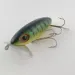  Fred Arbogast Jitterbug Early Bug Eye​ (1960s), Green tiger, 14 g wobler #23902