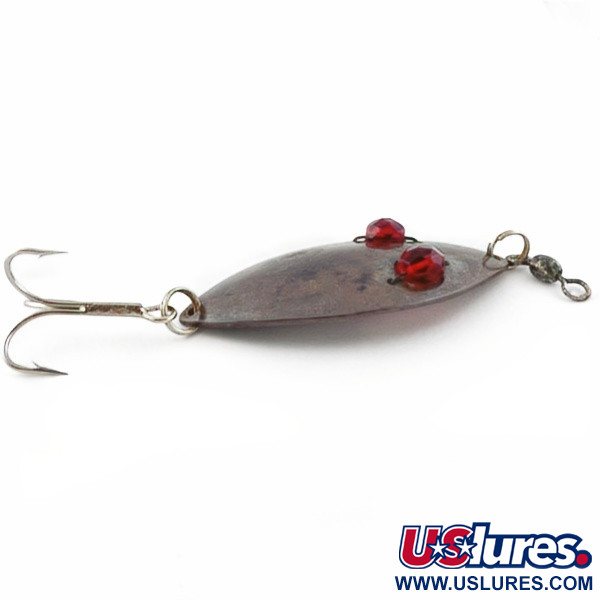  Hofschneider Red Eye Wiggler, brązowy, 25 g błystka wahadłowa #23913