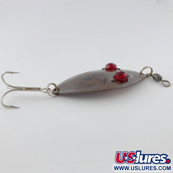  Hofschneider Red Eye Wiggler, brązowy, 25 g błystka wahadłowa #23913