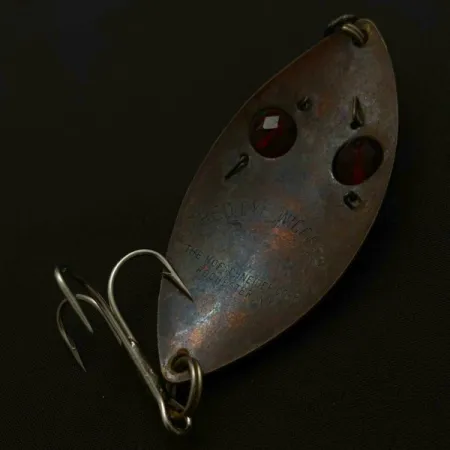 Hofschneider Red Eye Wiggler, brązowy, 25 g błystka wahadłowa #23913