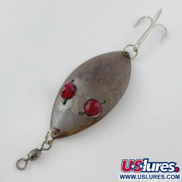  Hofschneider Red Eye Wiggler, brązowy, 25 g błystka wahadłowa #23913