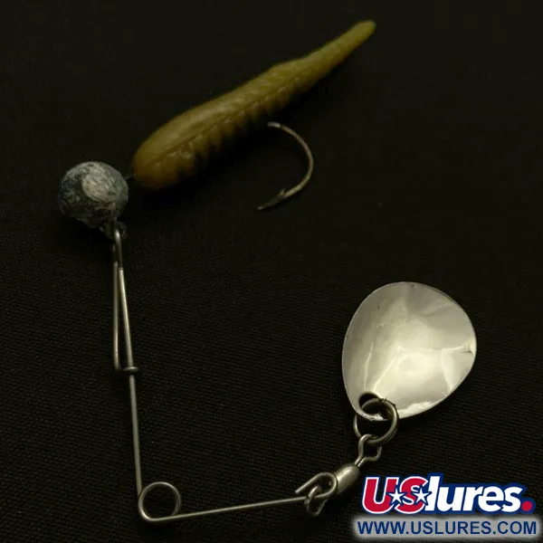 Johnson Beetle Spin, nikiel/żółty/biały, 5 g błystka obrotowa #23914