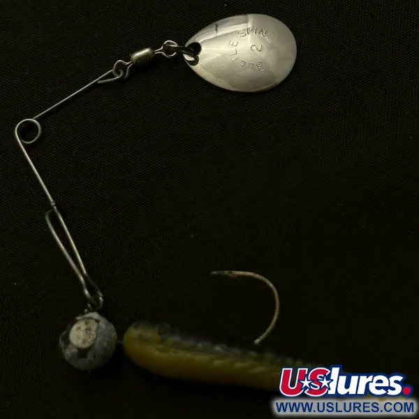 Johnson Beetle Spin, nikiel/żółty/biały, 5 g błystka obrotowa #23914