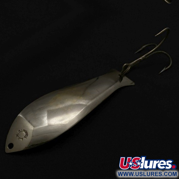 AL&W Tackle  AL&W Fishrite Spoon, nikiel, 28 g błystka wahadłowa #23921