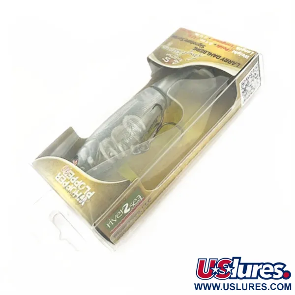  River2Sea Whopper Plopper Larry Dahberg Signature, 17 Phantom Shad, 11 g wobler #23930