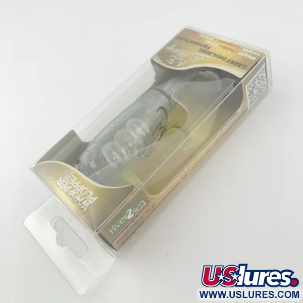  River2Sea Whopper Plopper Larry Dahberg Signature, 17 Phantom Shad, 11 g wobler #23930