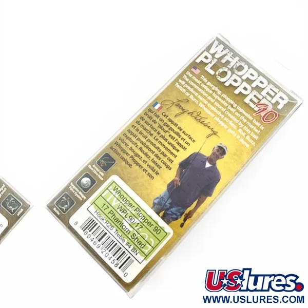  River2Sea Whopper Plopper Larry Dahberg Signature, 17 Phantom Shad, 11 g wobler #23930